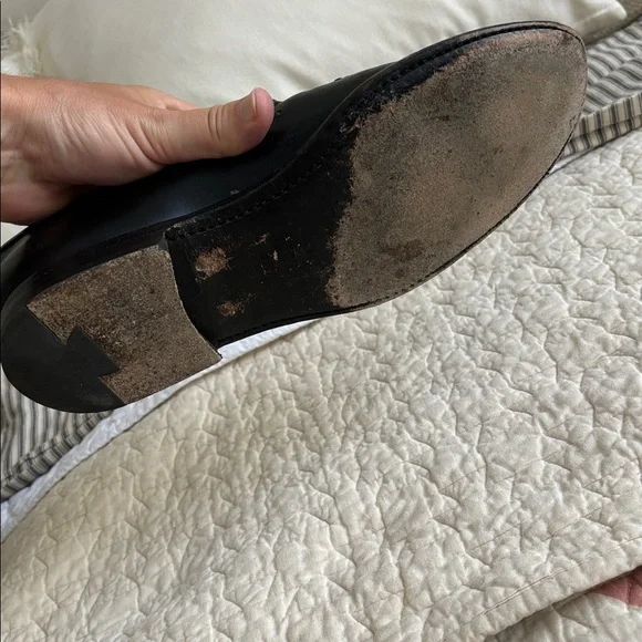 Black Tassel Loafers - Picture 4 of 4